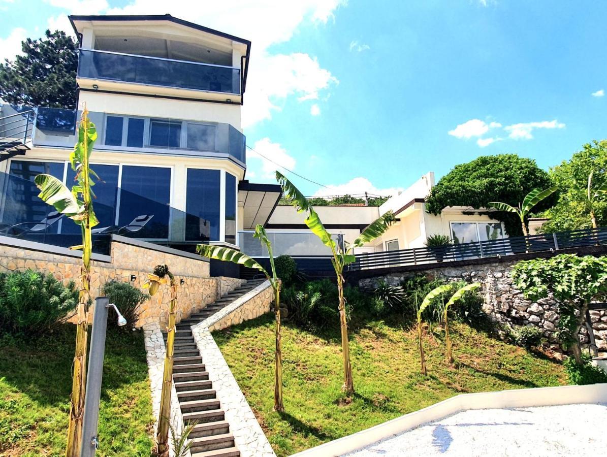Penthouse Jacuzzi & Pool Apartmants Abbazia Esterno foto