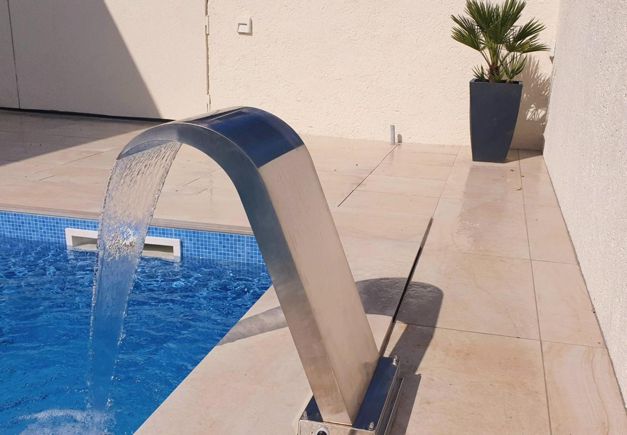 Penthouse Jacuzzi & Pool Apartmants Abbazia Esterno foto